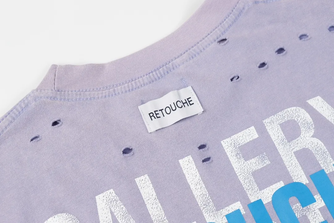 GALLERY.DEPT new summer short-sleeved model number: D3216p110 color: purple code number: S M L XL